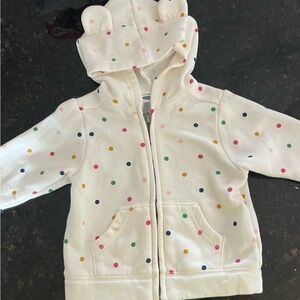 Old Navy Kids Hoodie with Colorful Dots